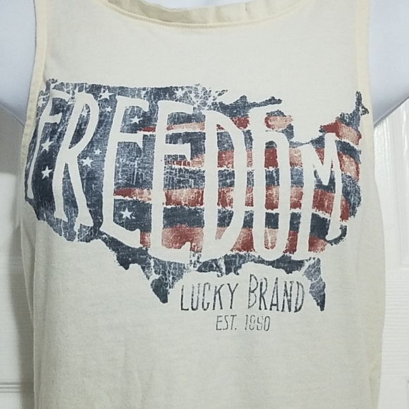 Lucky Brand Tops - Lucky Brand Freedom Tank Top